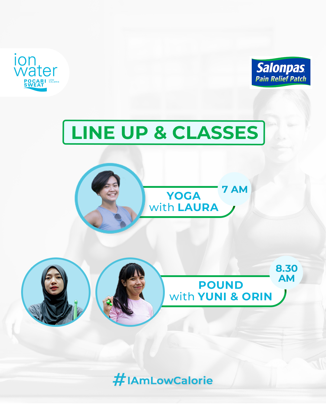 ION WATER Kartini's Day Special Class with Salonpas Pain Relief Patch - POUND
