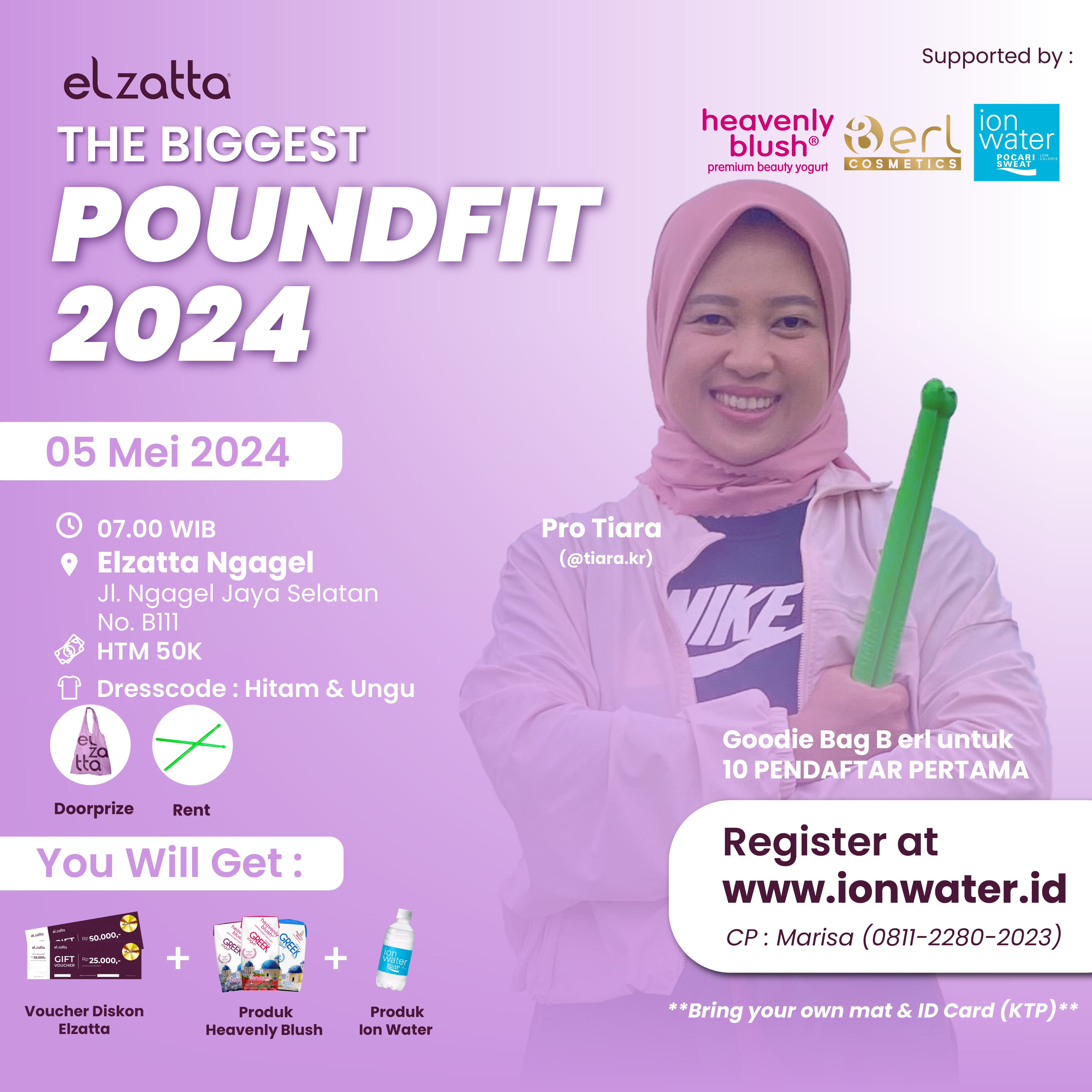 ELZATTA THE BIGGEST POUNDFIT 2024 - SURABAYA