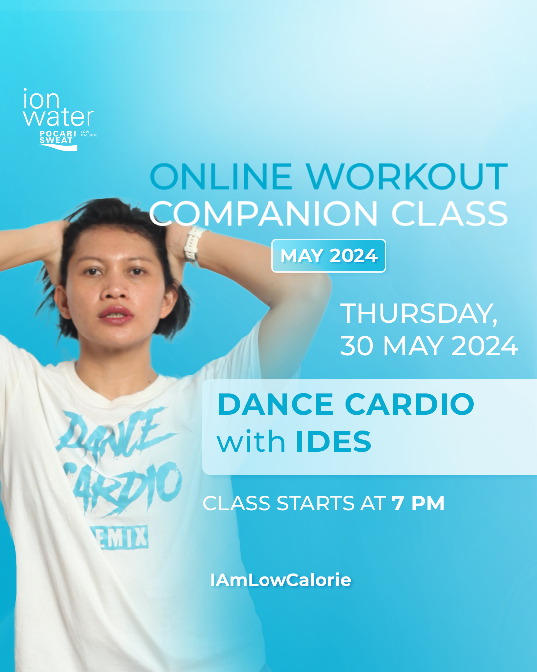 ONLINE - WORKOUT COMPANION CLASS DANCE CARDIO