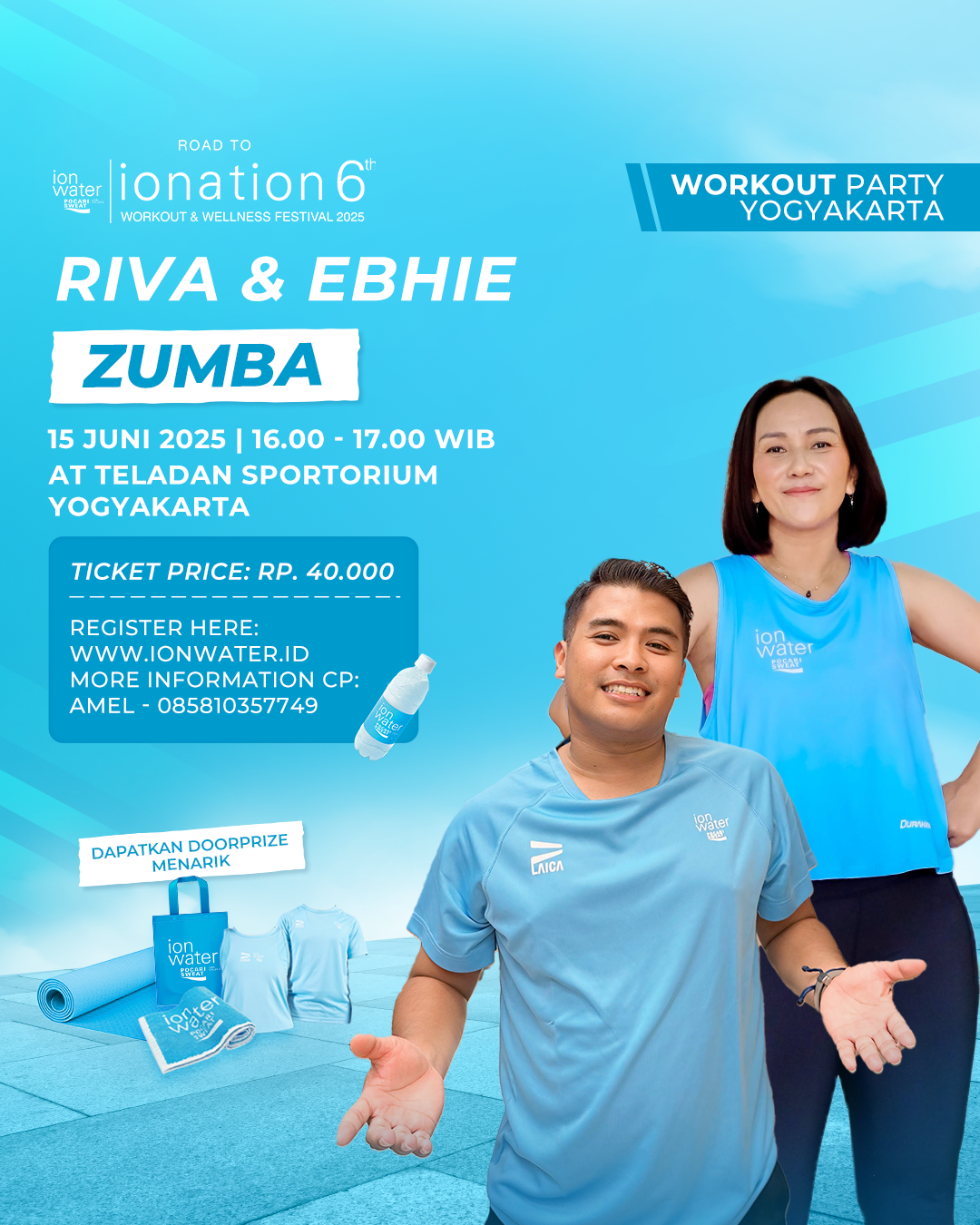 ION WATER WORKOUT PARTY YOGYAKARTA - ZUMBA