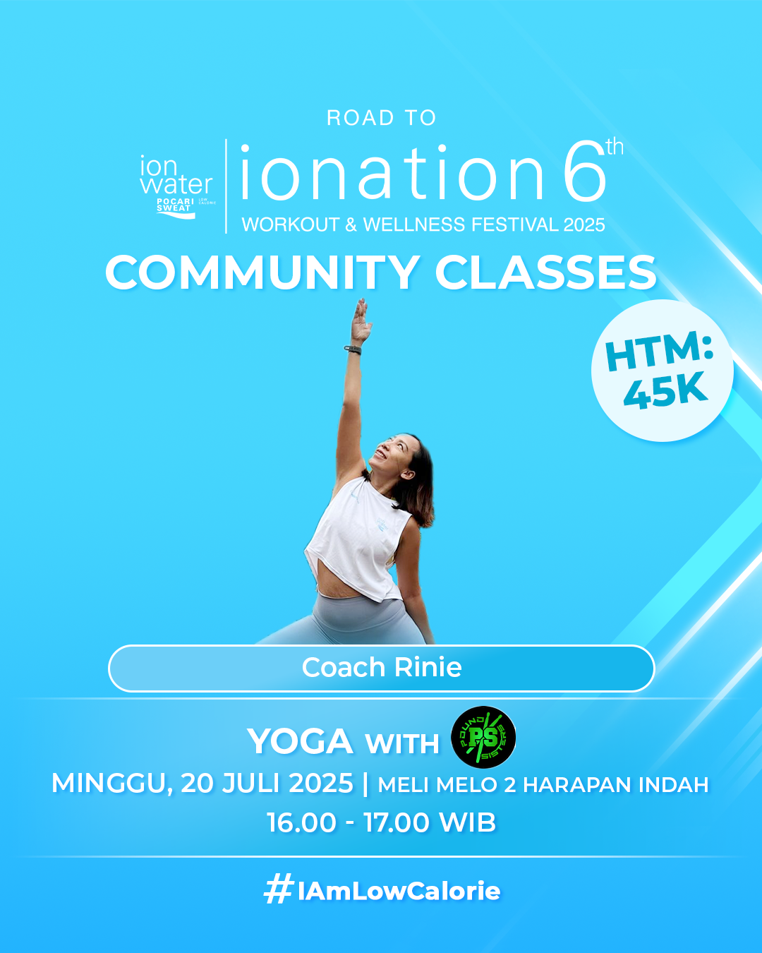 COMMUNITY ATTACK - YOGA WITH POUNDSISTERS