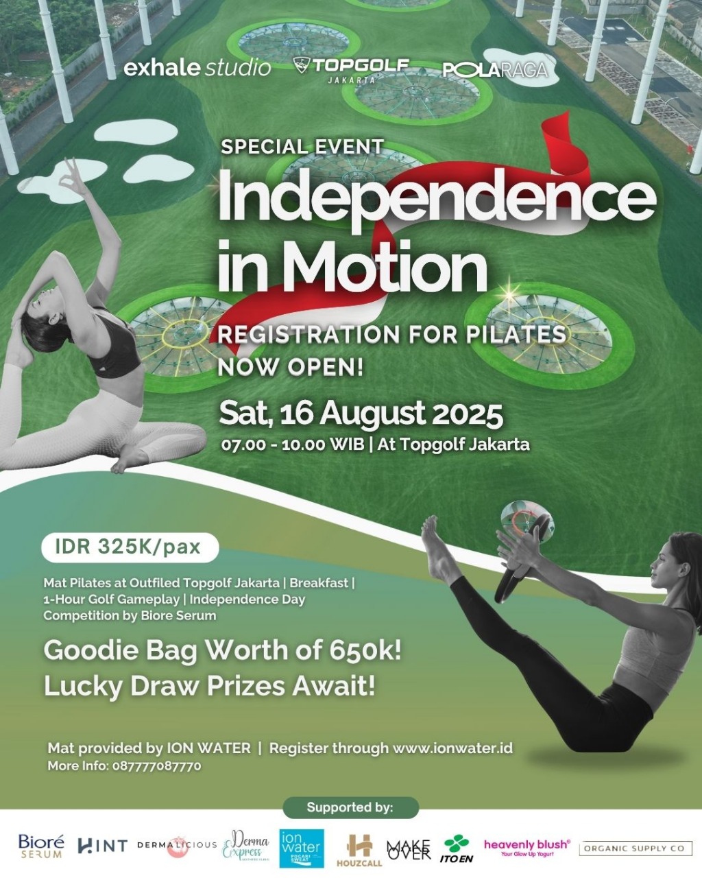 COMMUNITY ATTACK - PILATES INDEPENDENCE IN MOTION BY EXHALE STUDIO & POLARAGA