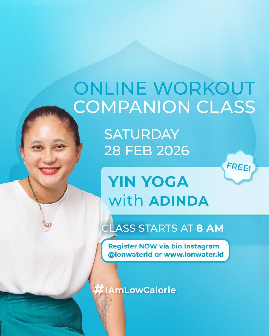ONLINE WORKOUT CLASS - YIN YOGA