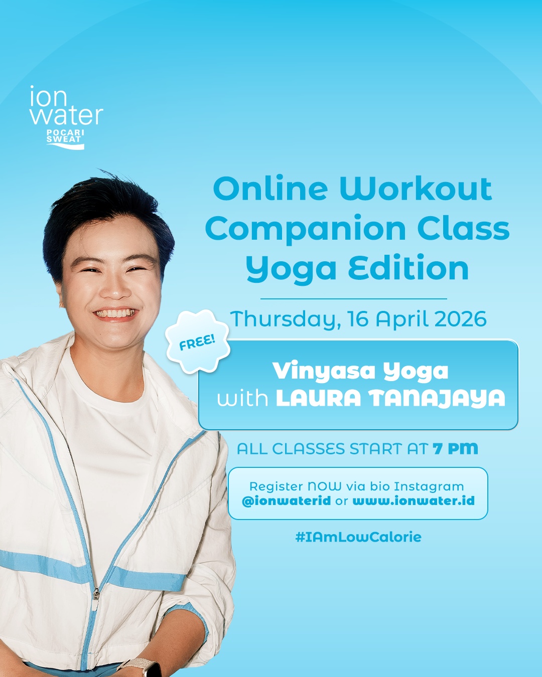 ONLINE WORKOUT CLASS - VINYASA YOGA