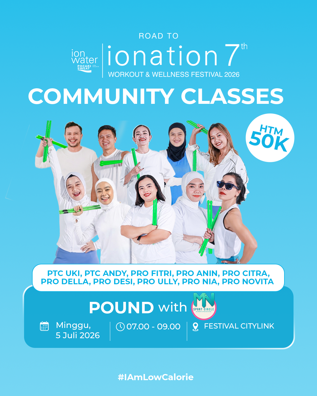 POUND CLASS X MNSPORT BANDUNG - COMMUNITY ATTACK ROAD TO IONATION 2026