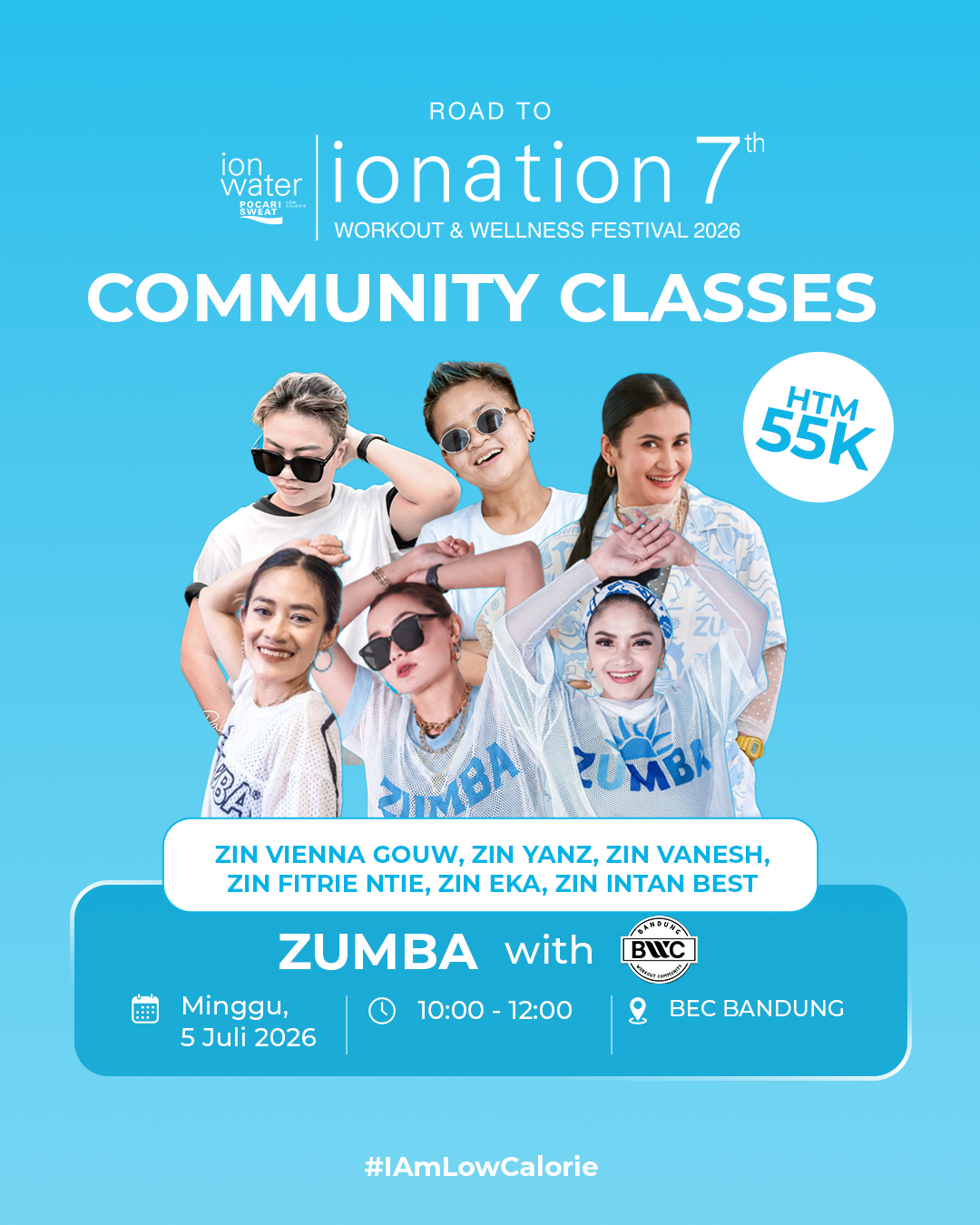 ZUMBA X ZCOM X BWC Bandung - COMMUNITY ATTACK ROAD TO IONATION 2026