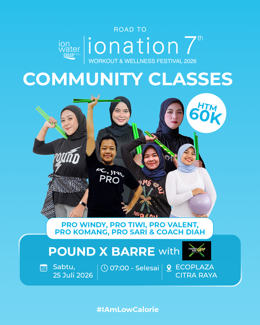 POUND X BARRE WITH POUND UP WIN UP - COMMUNITY ATTACK ROAD TO IONATION 2026