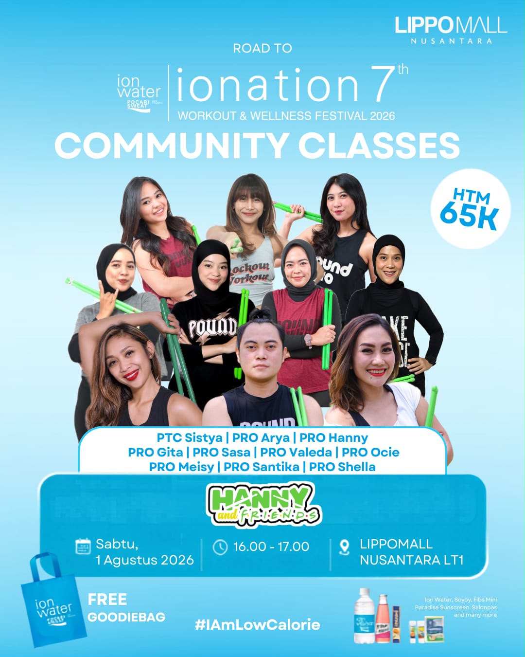 POUND WITH HANNY & FRIENDS - COMMUNITY ATTACK ROAD TO IONATION 2026