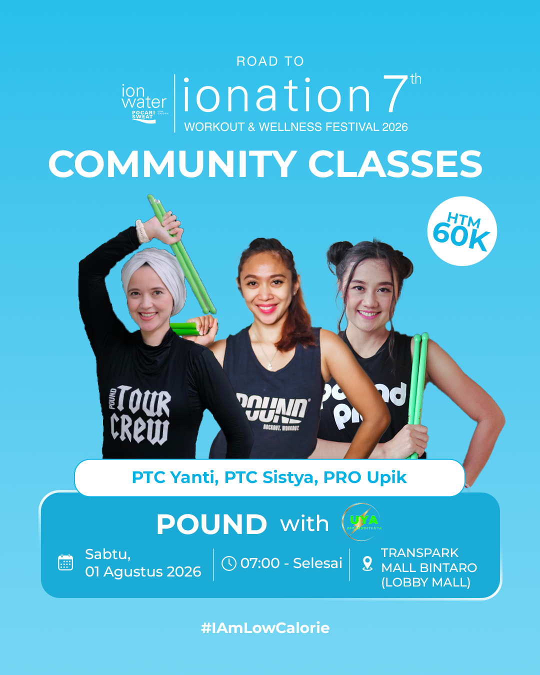POUND CLASS WITH POUND WITH UYA - COMMUNITY ATTACK ROAD TO IONATION 2026