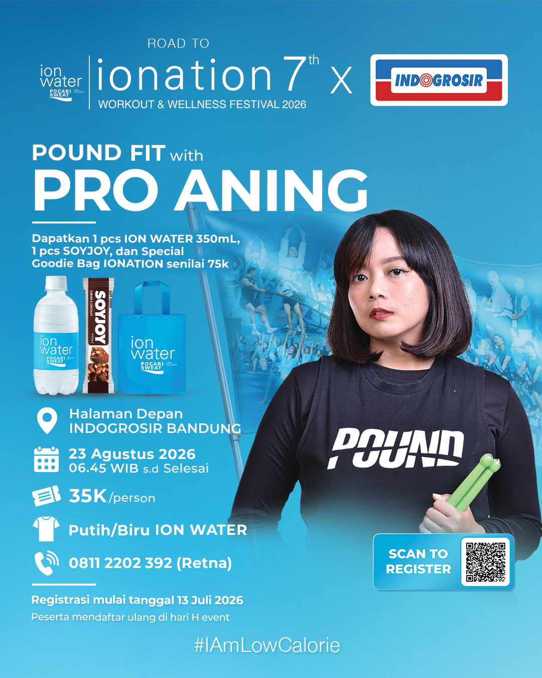 ROAD TO IONATION x INDOGROSIR BANDUNG - POUND CLASS WITH PRO ANING